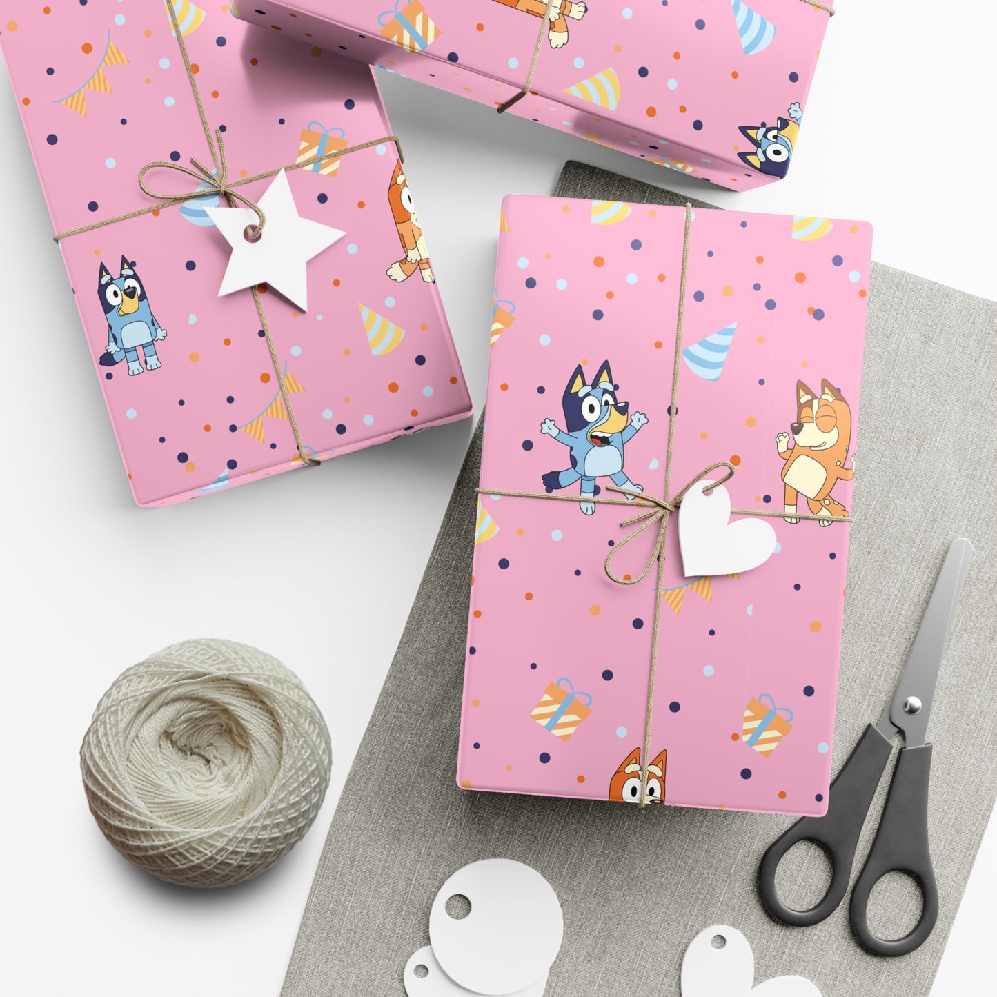 Pink Gift Wrap Papers