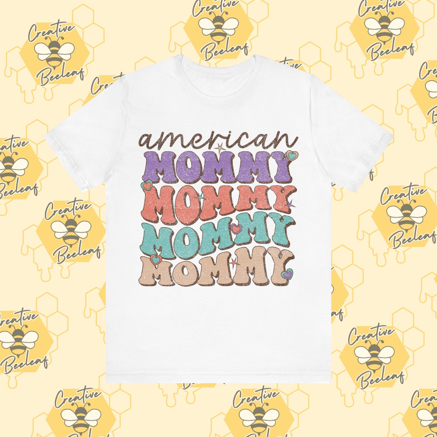 American Mommy Mom Tee