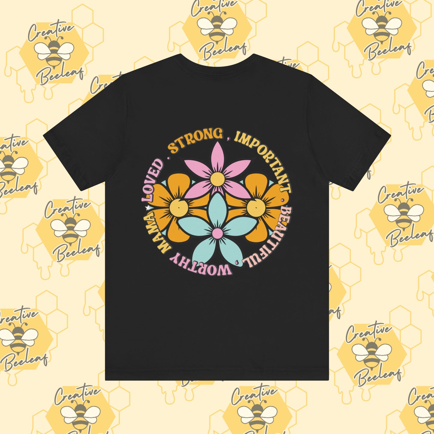 Affirmation Floral Mom Tee