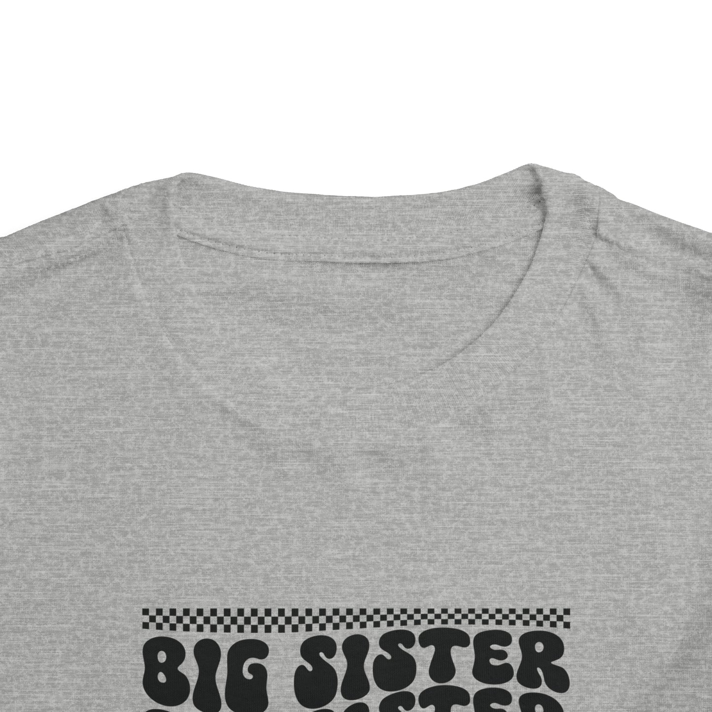 Big Sister Toddler Short Sleeve Tee