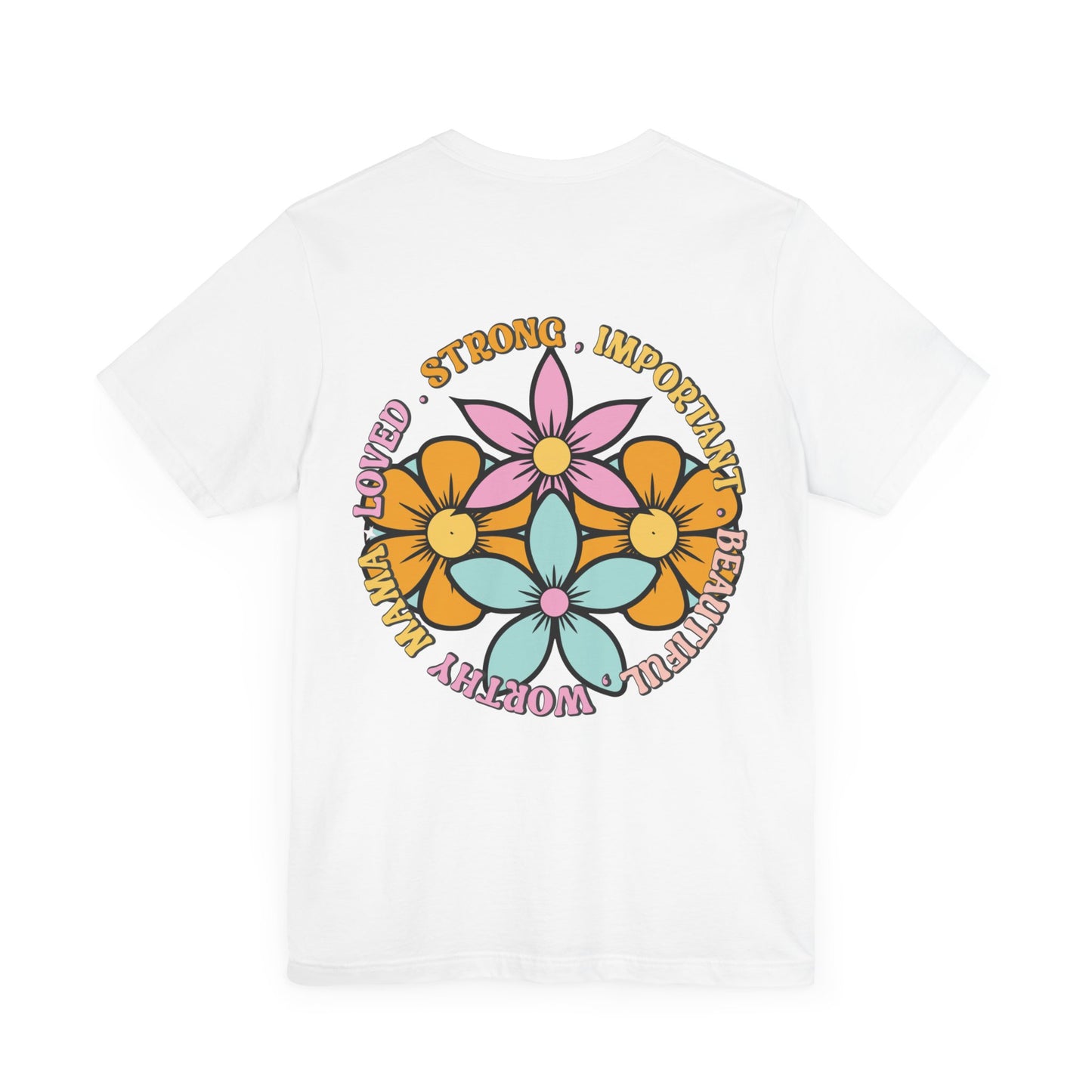 Affirmation Floral Mom Tee