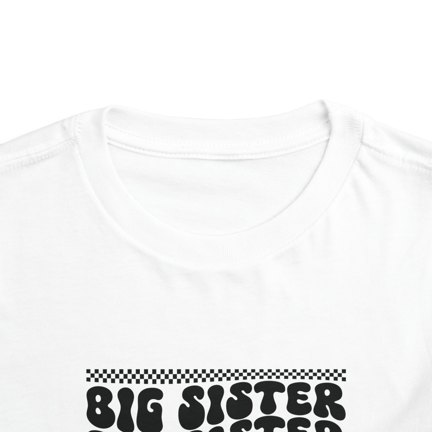 Big Sister Toddler Short Sleeve Tee