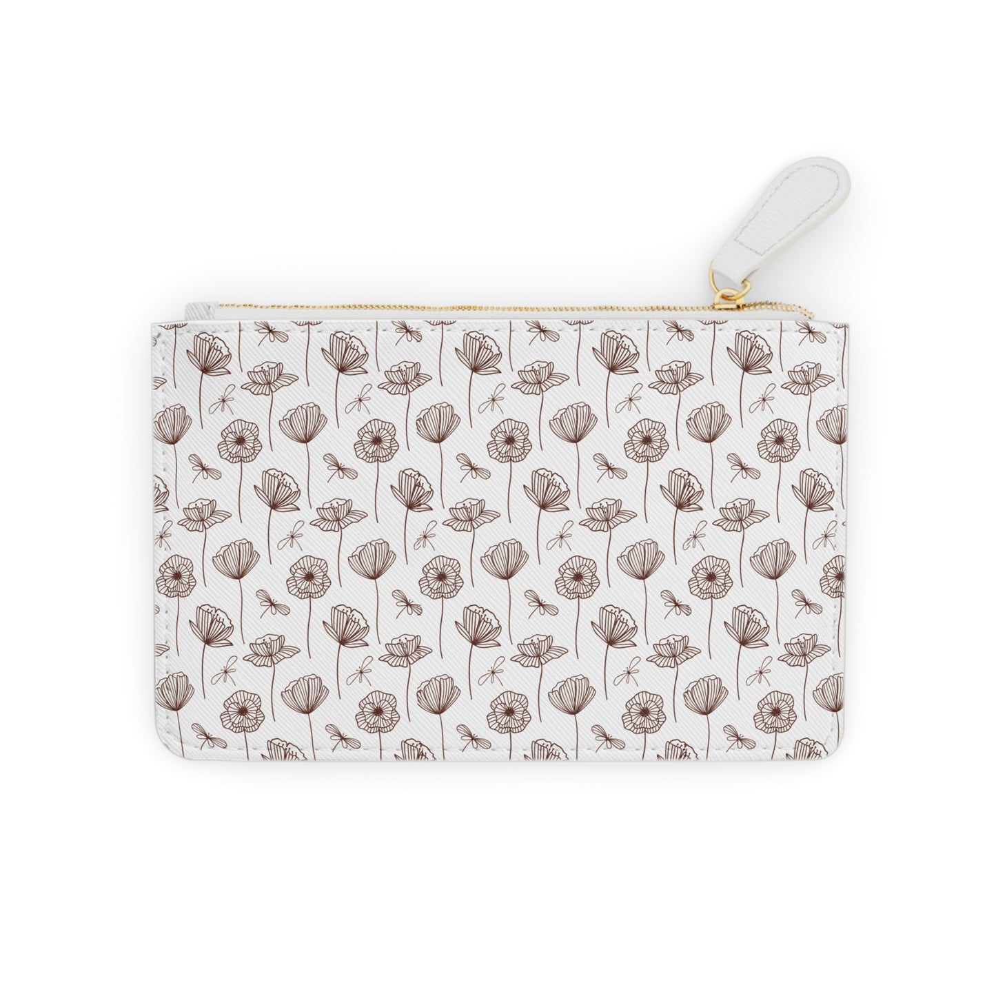 Beautiful Dainty Floral Design Mini Clutch Bag