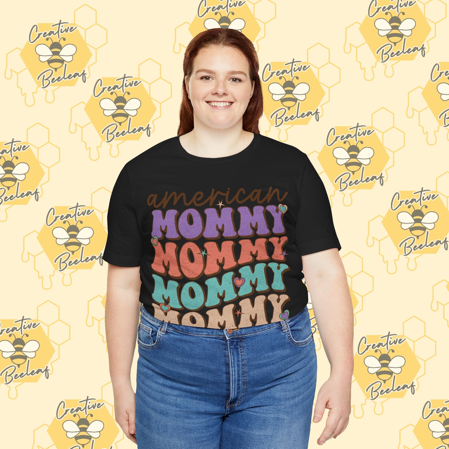 American Mommy Mom Tee