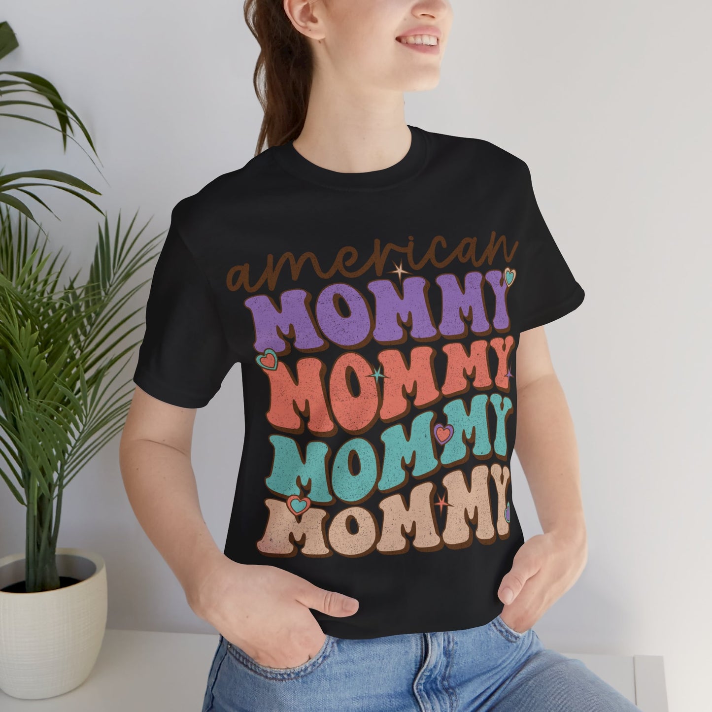 American Mommy Mom Tee