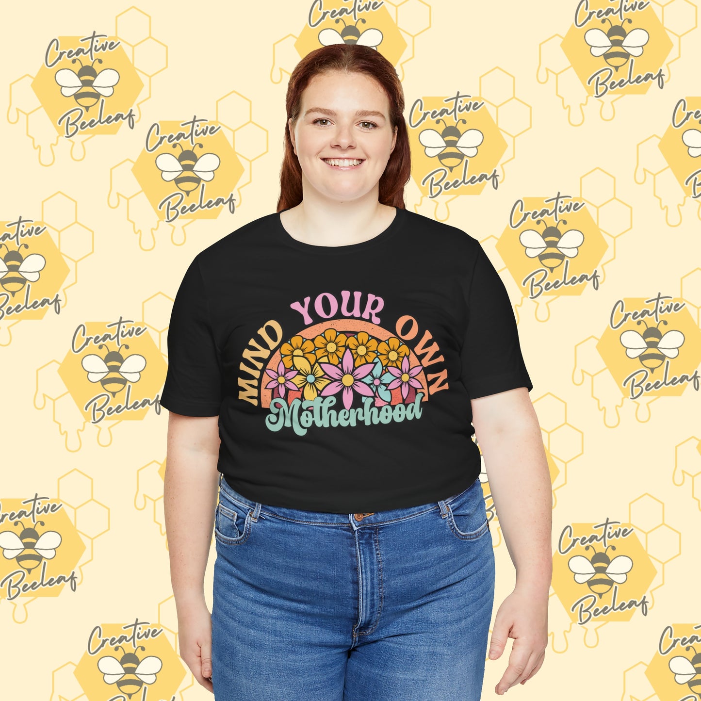 Mind Your Own Motherhood Rainbow Mom Tee