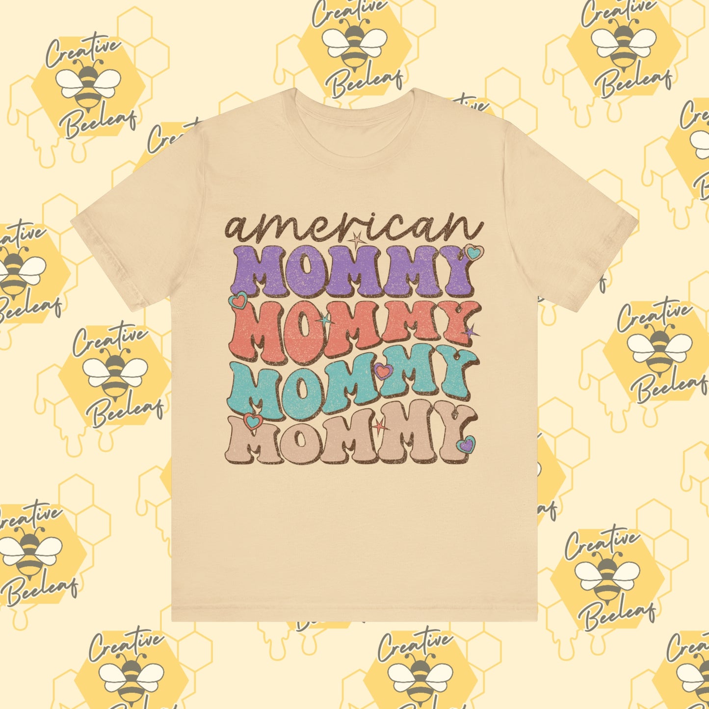 American Mommy Mom Tee