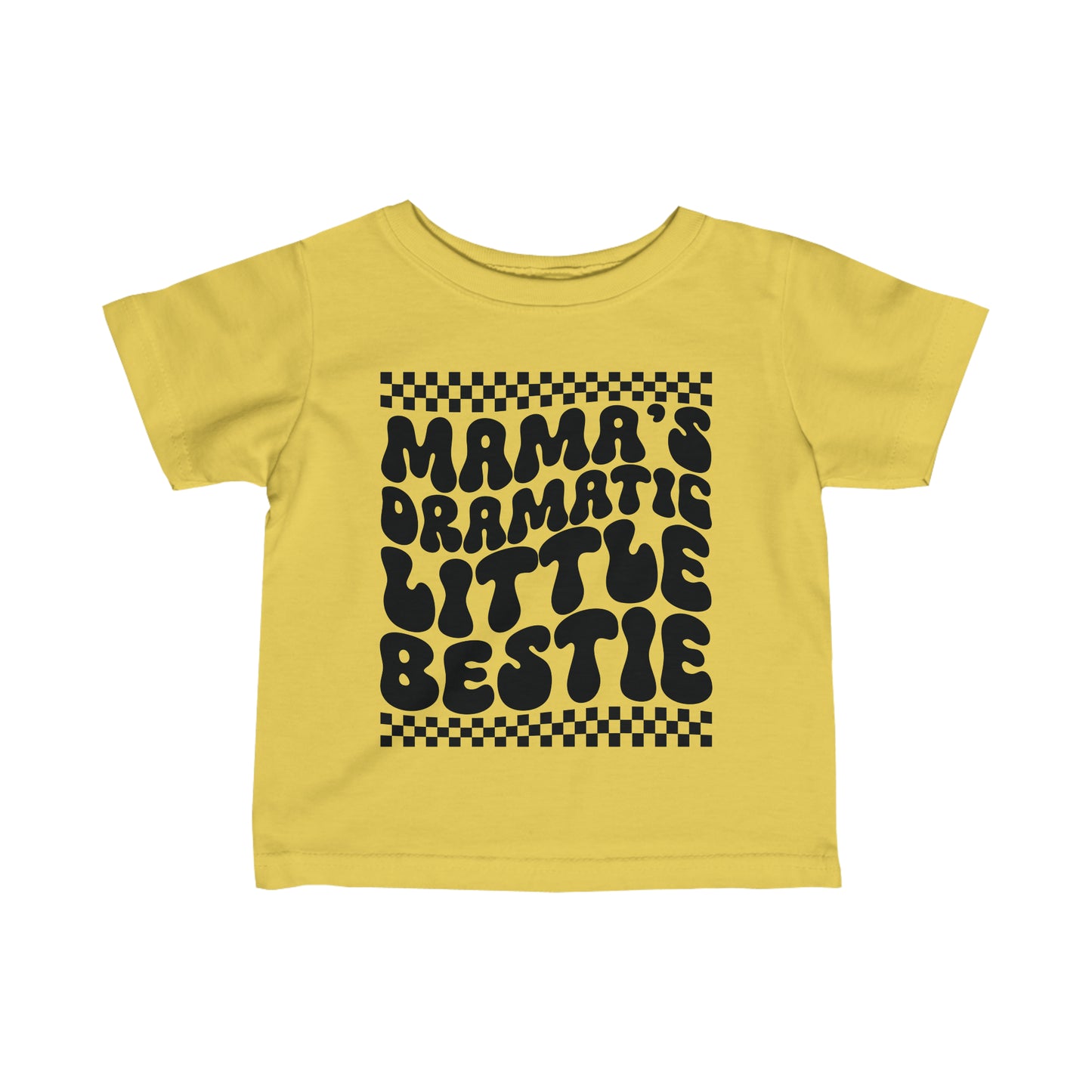 Mama's Dramatic Li'l Bestue Infan Jersey Tee