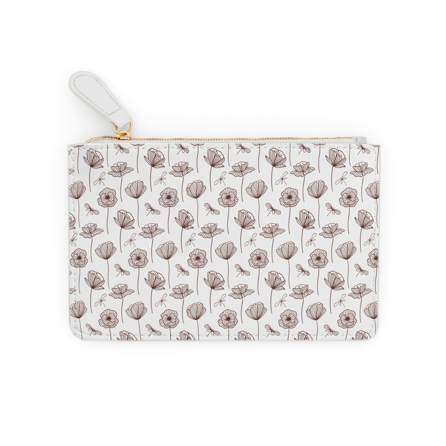 Beautiful Dainty Floral Design Mini Clutch Bag