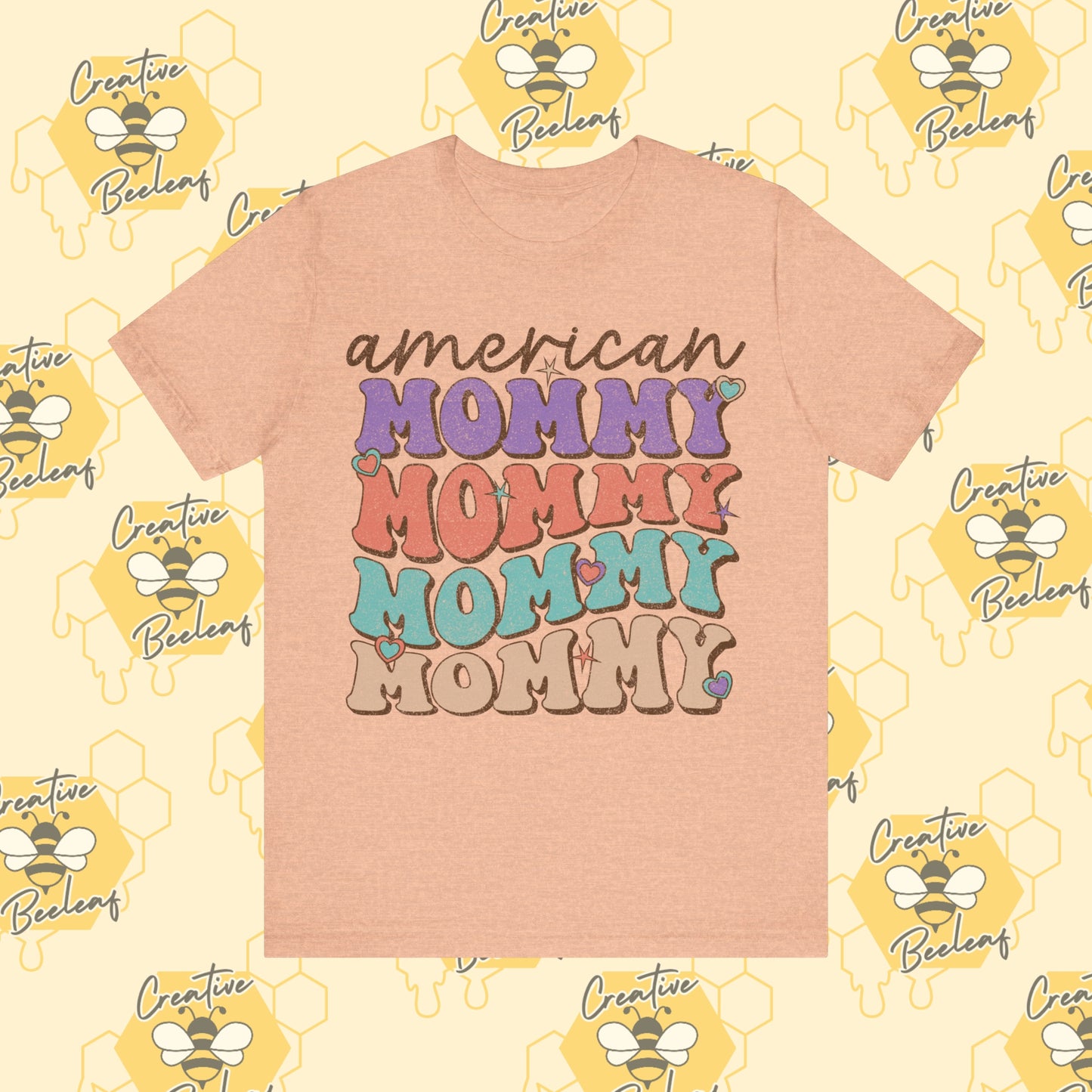 American Mommy Mom Tee