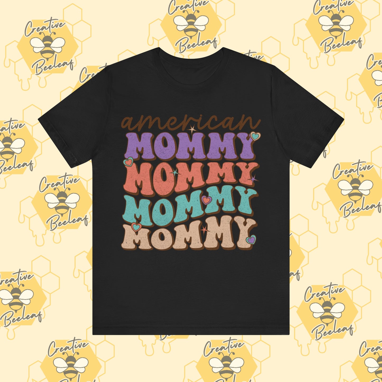 American Mommy Mom Tee