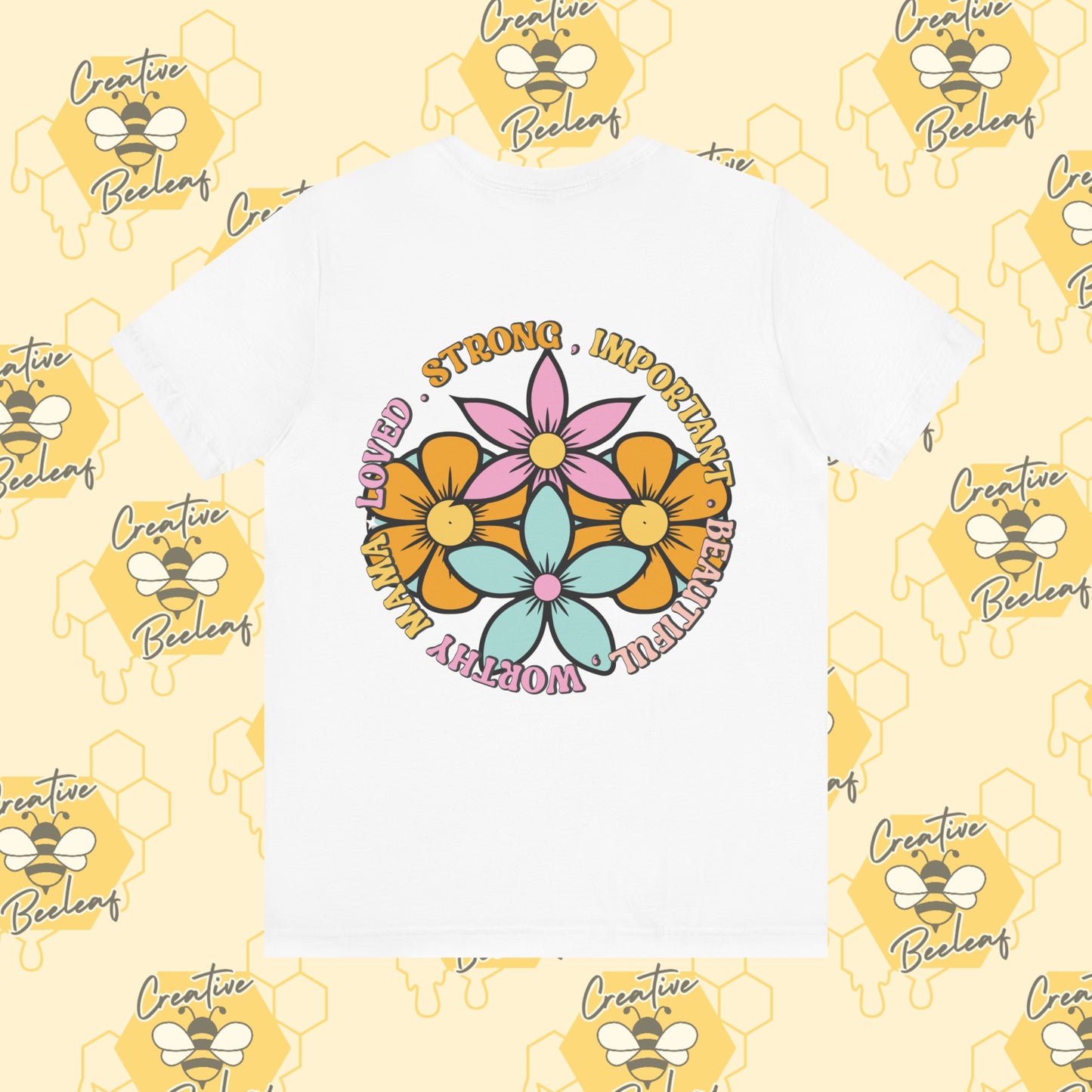 Affirmation Floral Mom Tee