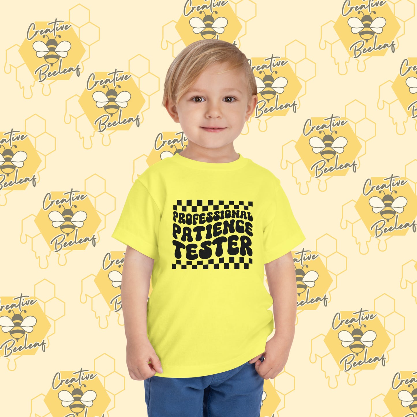 Prof. Patience Tester Toddler Short Sleeve Tee